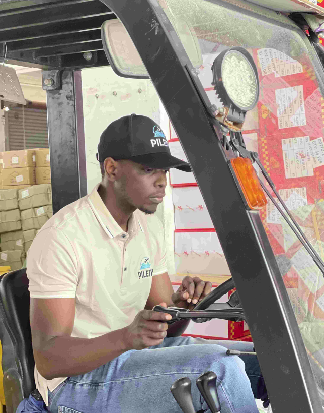 Warehouse team preparing orders